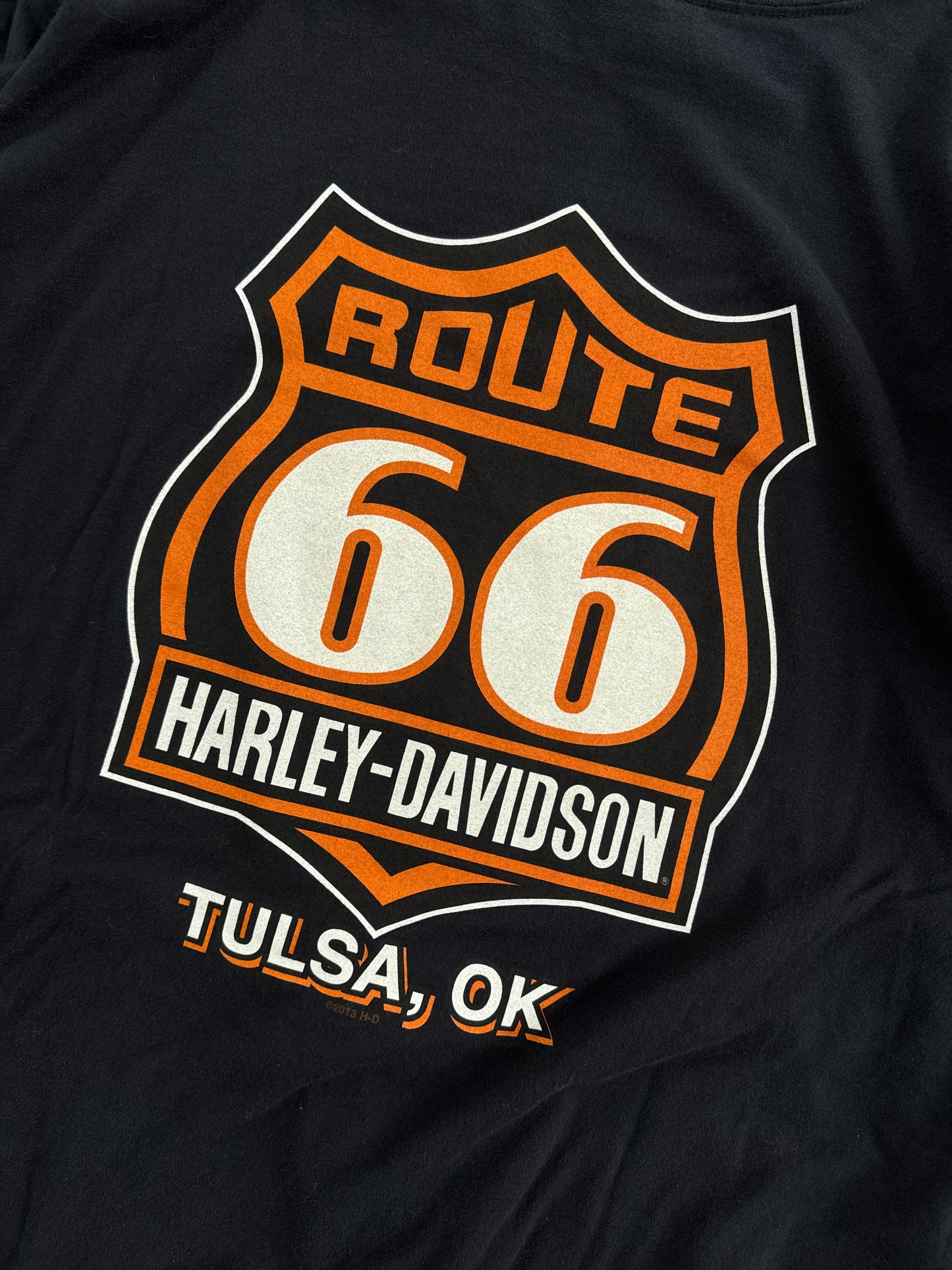 (2XL) Harley Davidson Tulsa 00s Tee