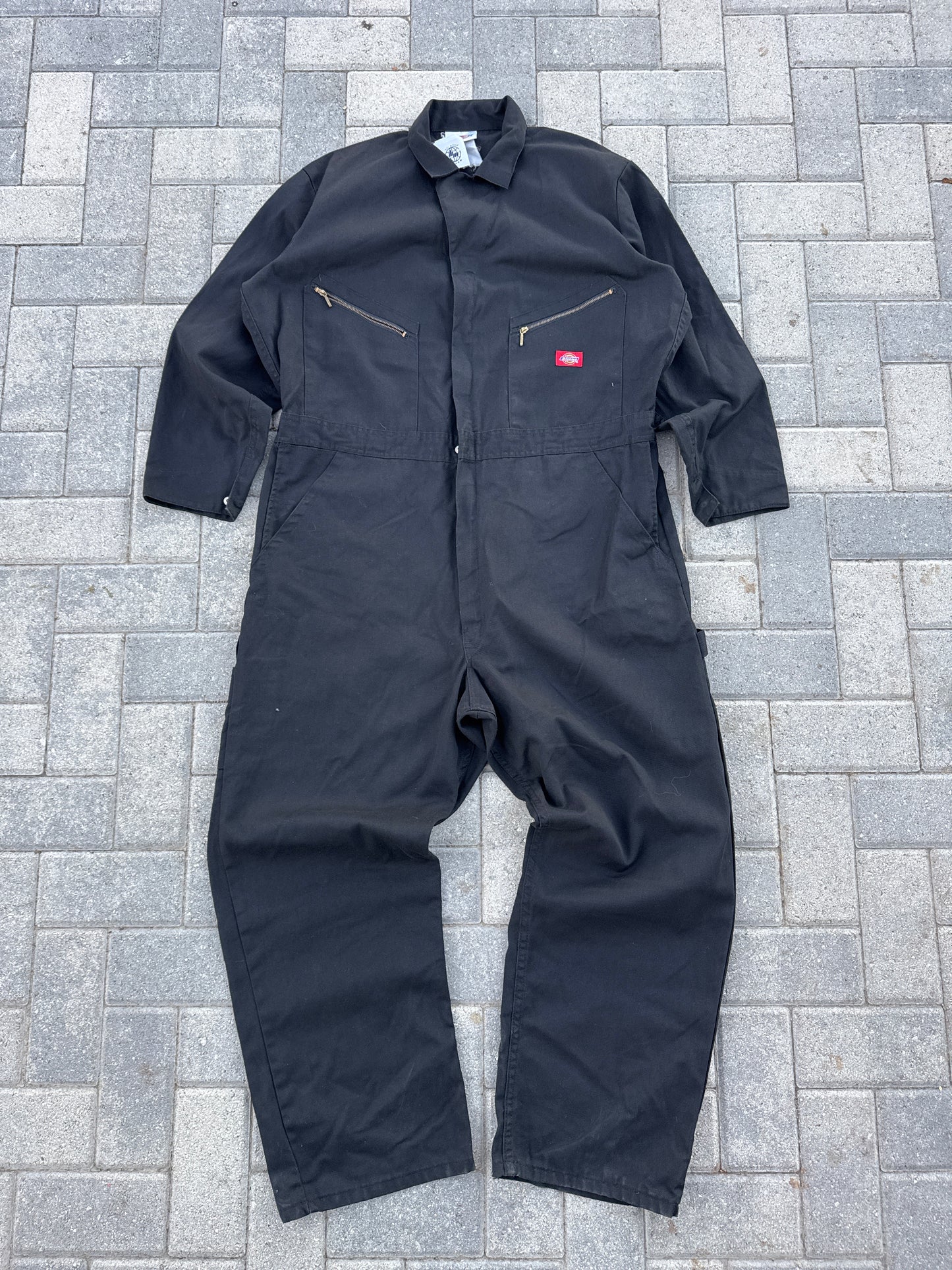(XL) Vintage Dickies Black Coveralls