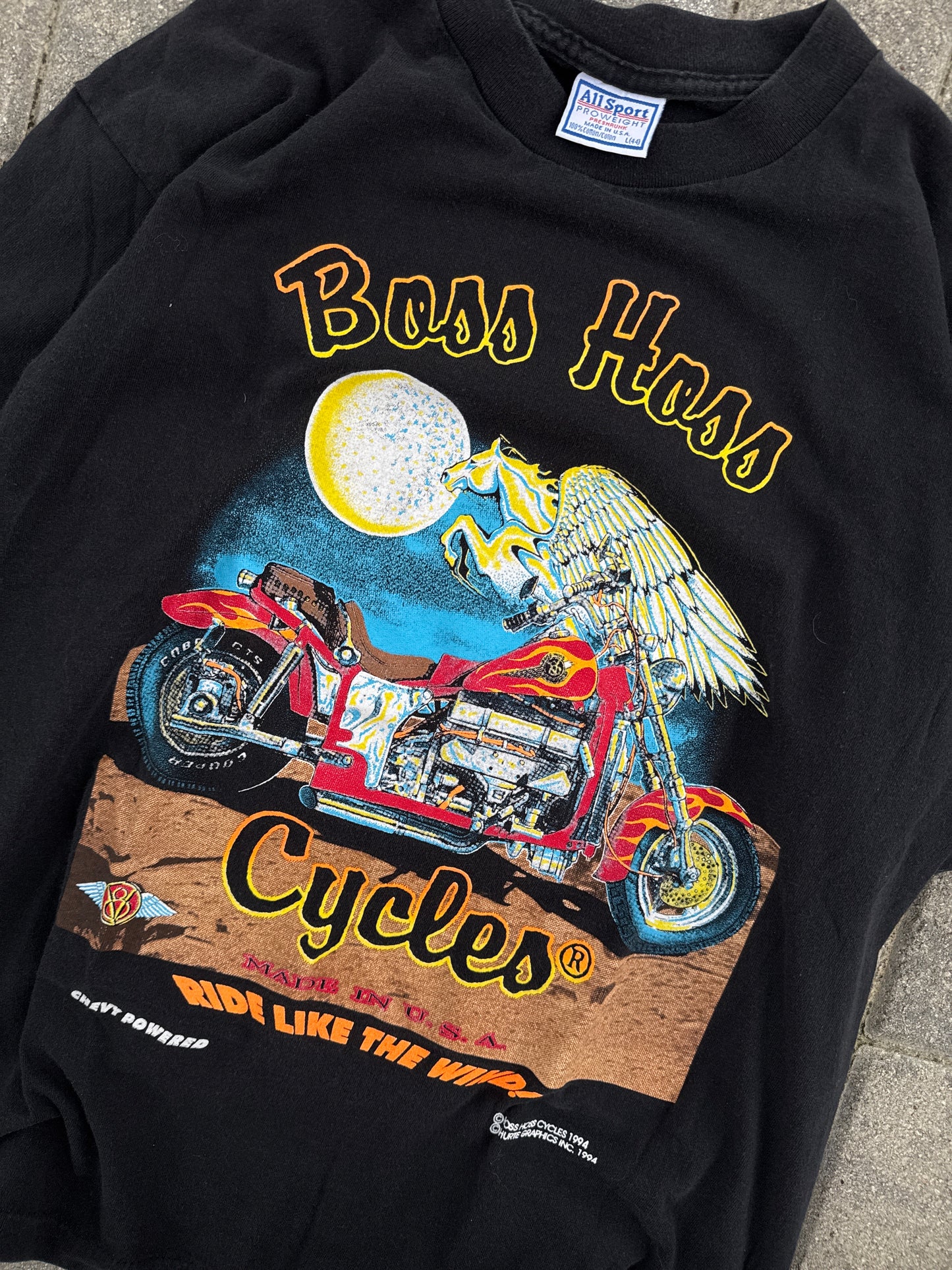 (L) Vintage Boss Hoss 94’ Tee