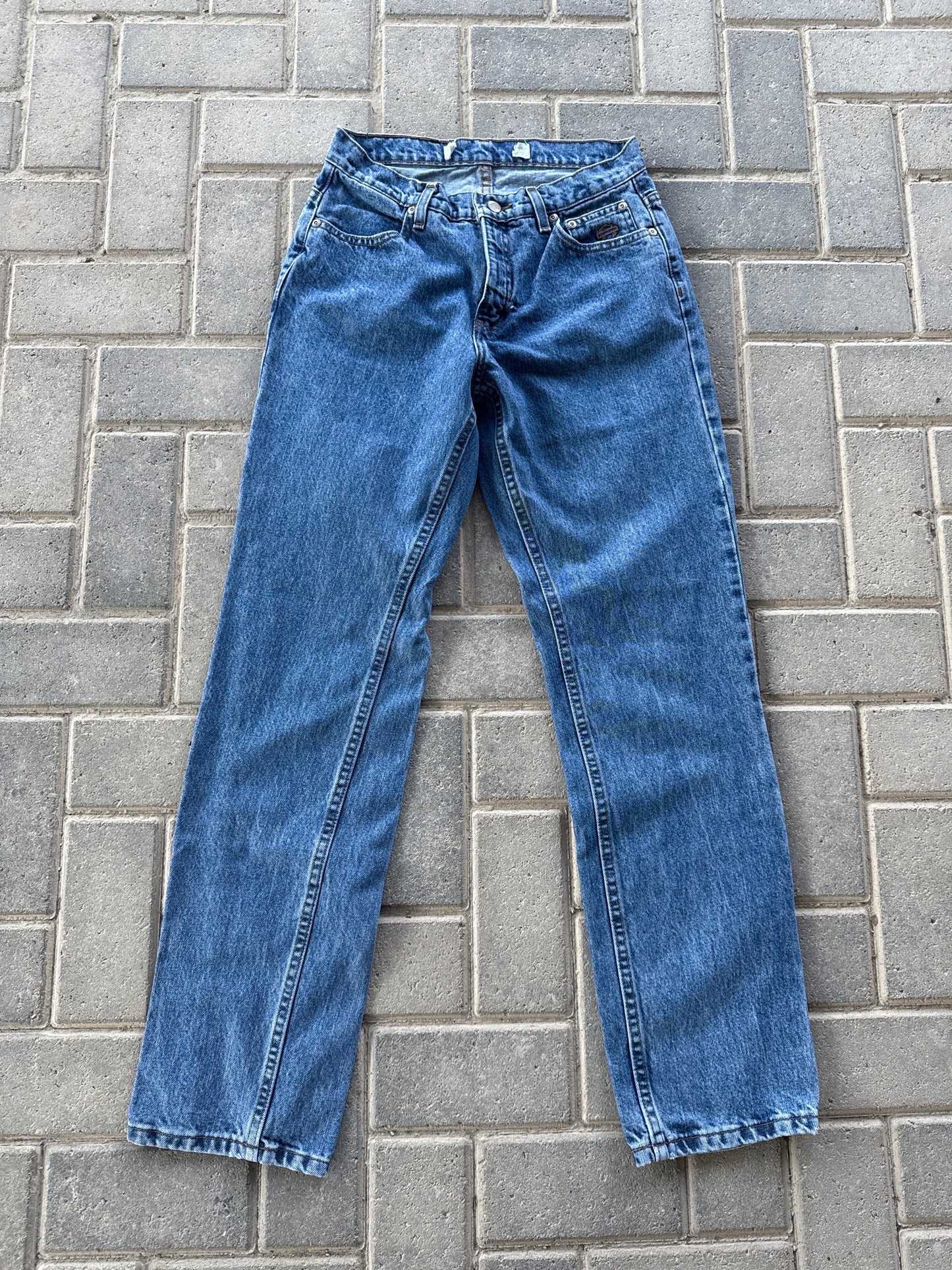 (24x32) Harley Davidson Women Denim