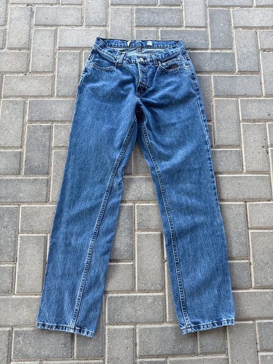 (24x32) Harley Davidson Women Denim