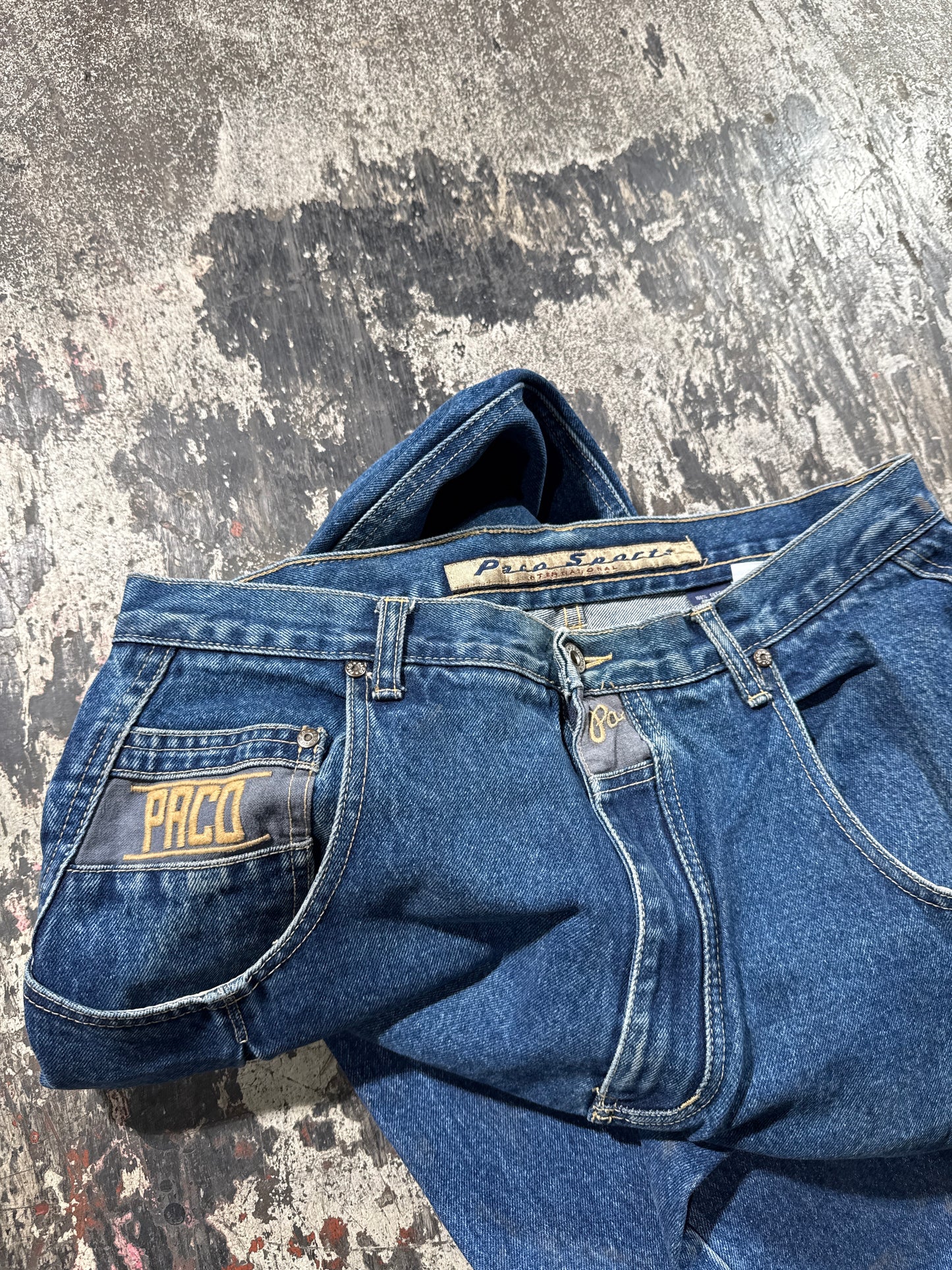(34x34) Paco Jeans Embroidery