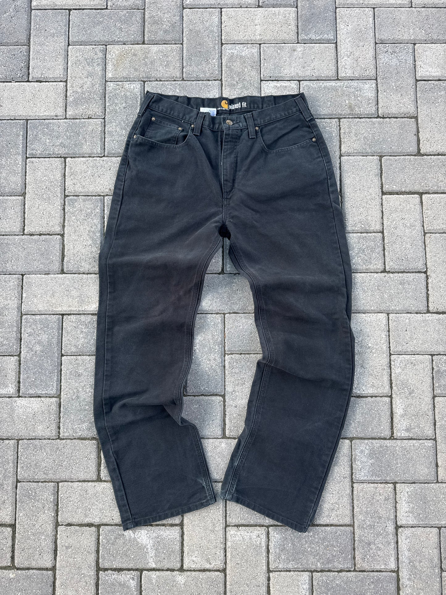 (34x32) Carhartt Black Denim Pants