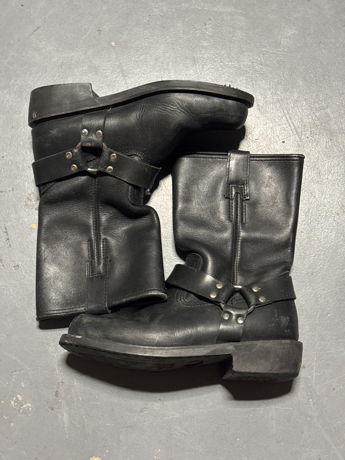 (9) Demonia Biker Boots