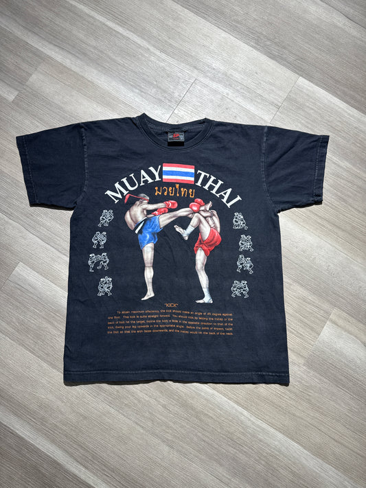 (M) 90s Muay Thai Kickboxing Tee