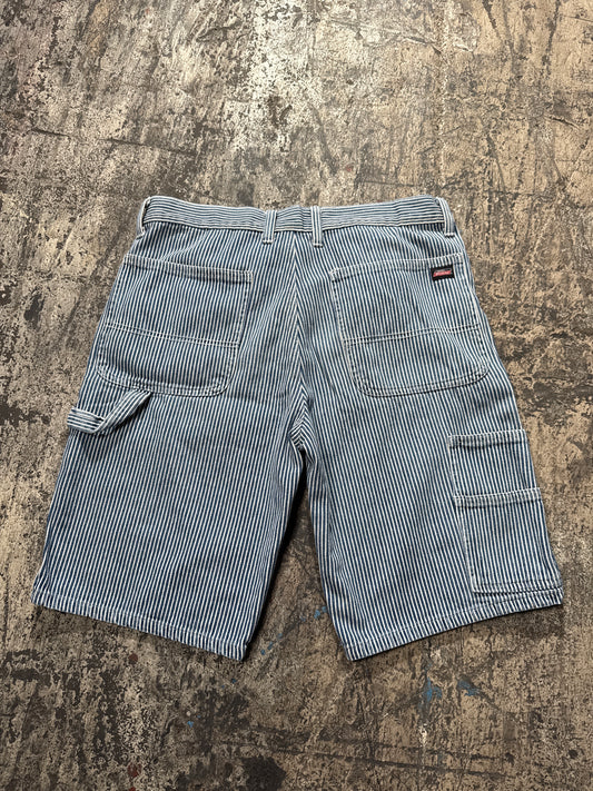 (36) Striped Dickies Work Shorts