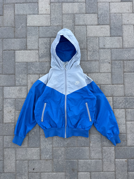 (M) Vintage 80s Nike 2-Tone Windbreaker Jacket