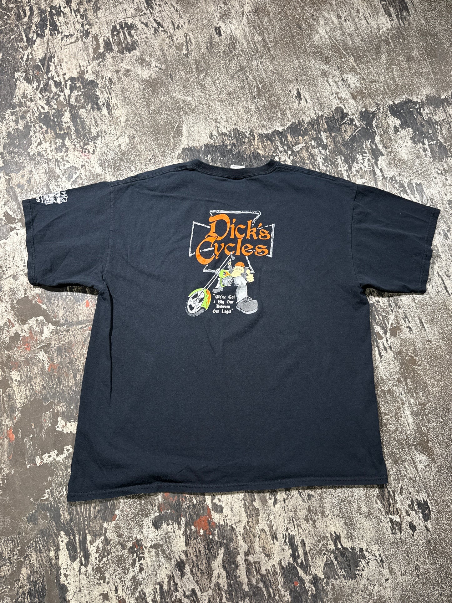 (XL) Vintage Dicks Cycles Chopper Tee