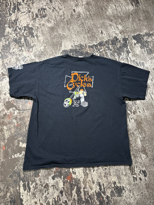 (XL) Vintage Dicks Cycles Chopper Tee
