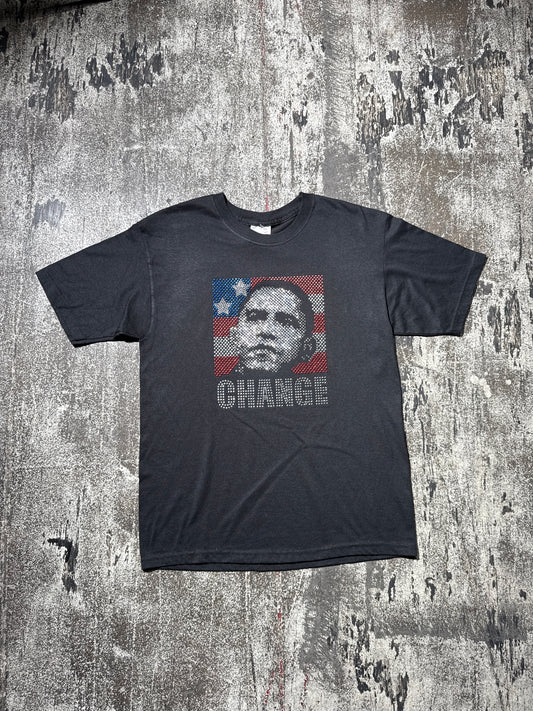 (M) Bedazzled Obama Tee