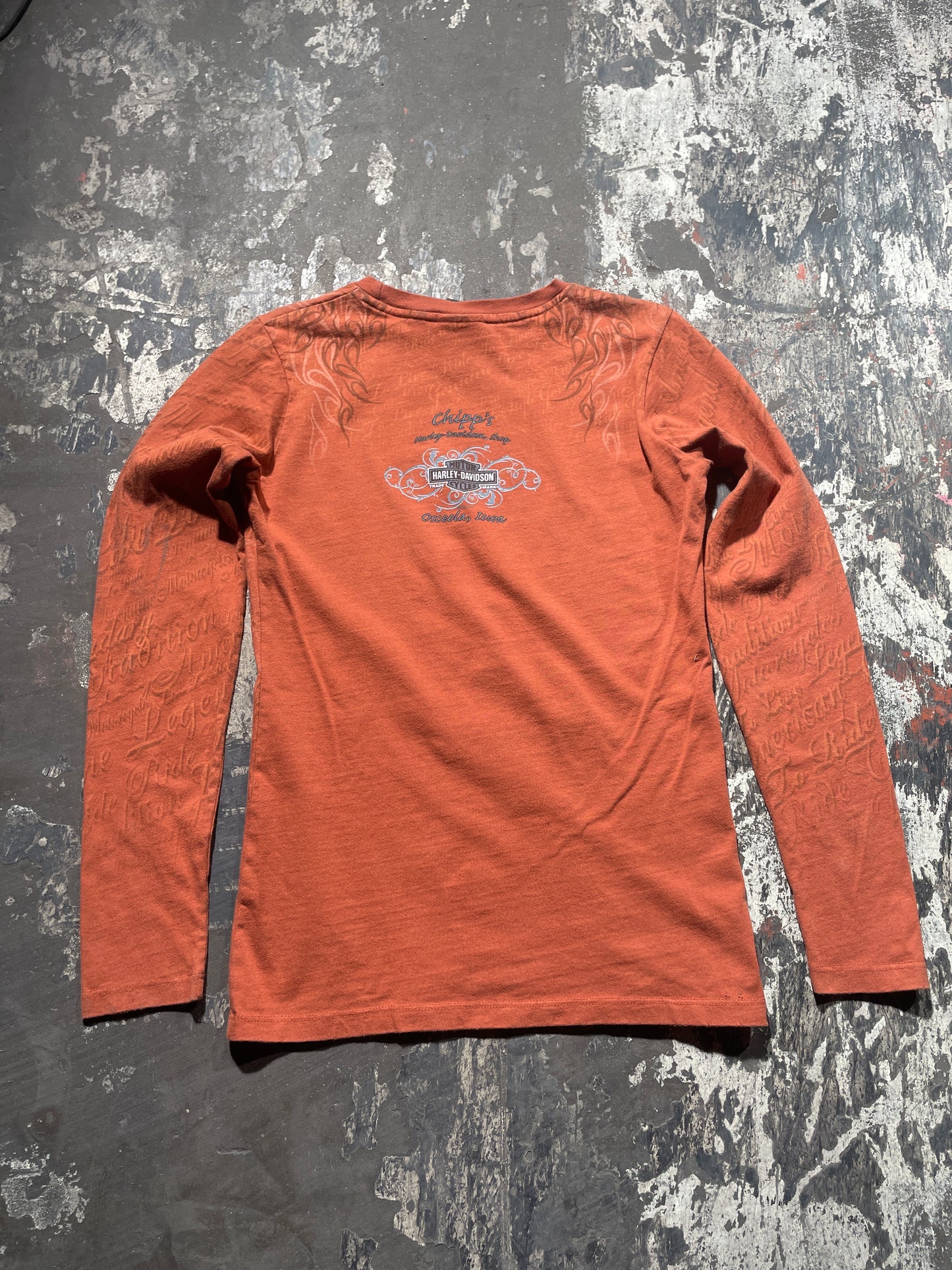 (M) Harley Davidson Chipp’s Gem Women’s Long Sleeve