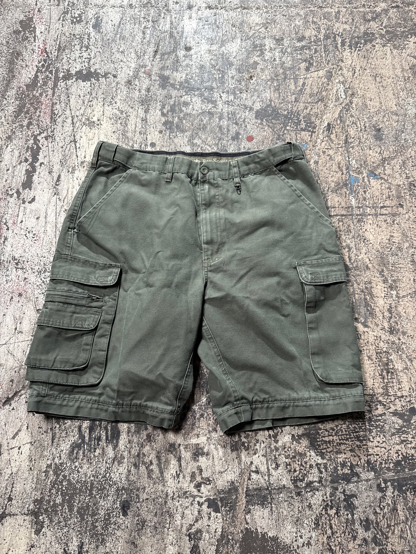 (34) Boy Scouts of America green shorts