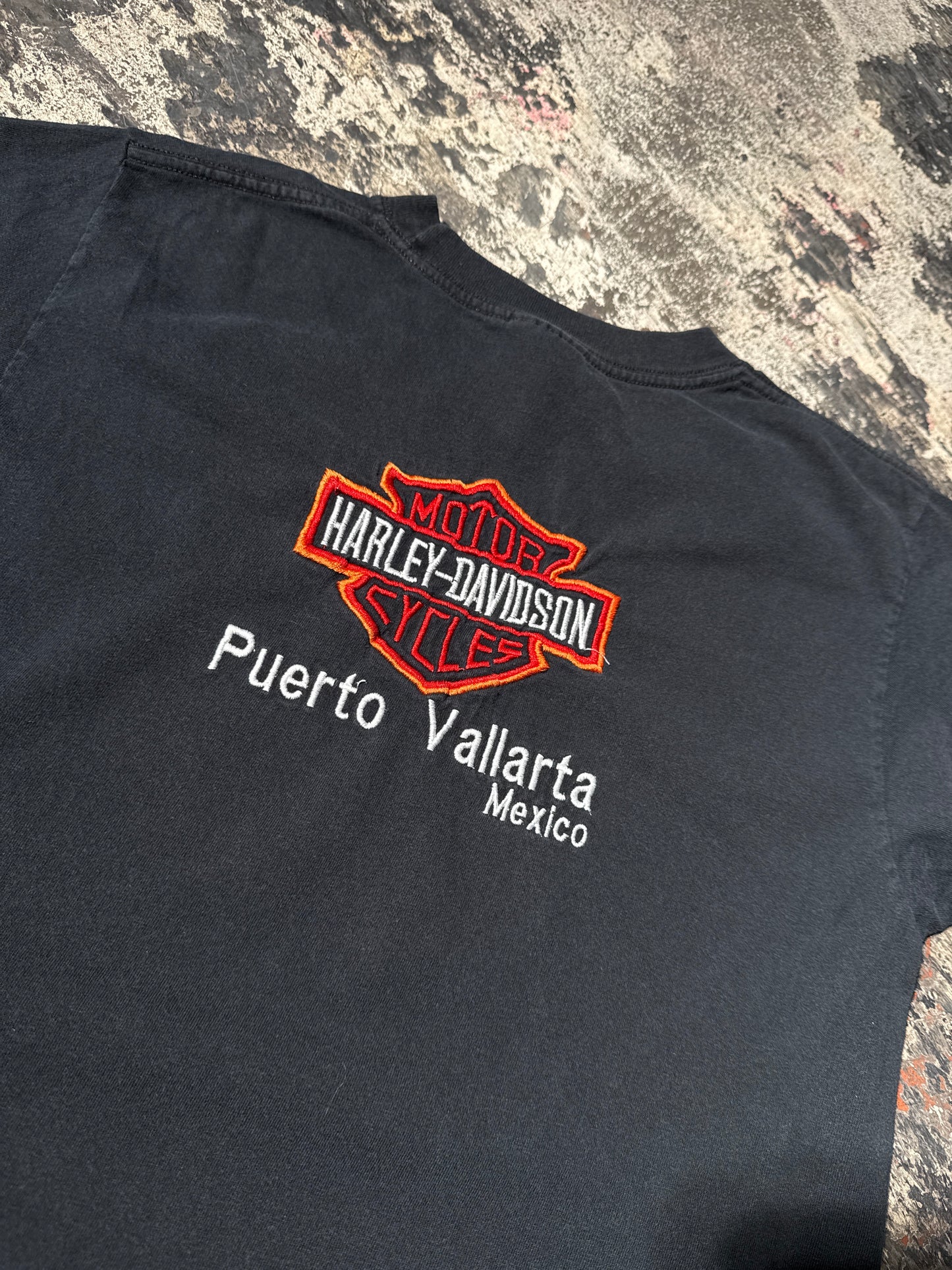 (M) Harley Davidson Puerto Vallarta MX Boot T-Shirt