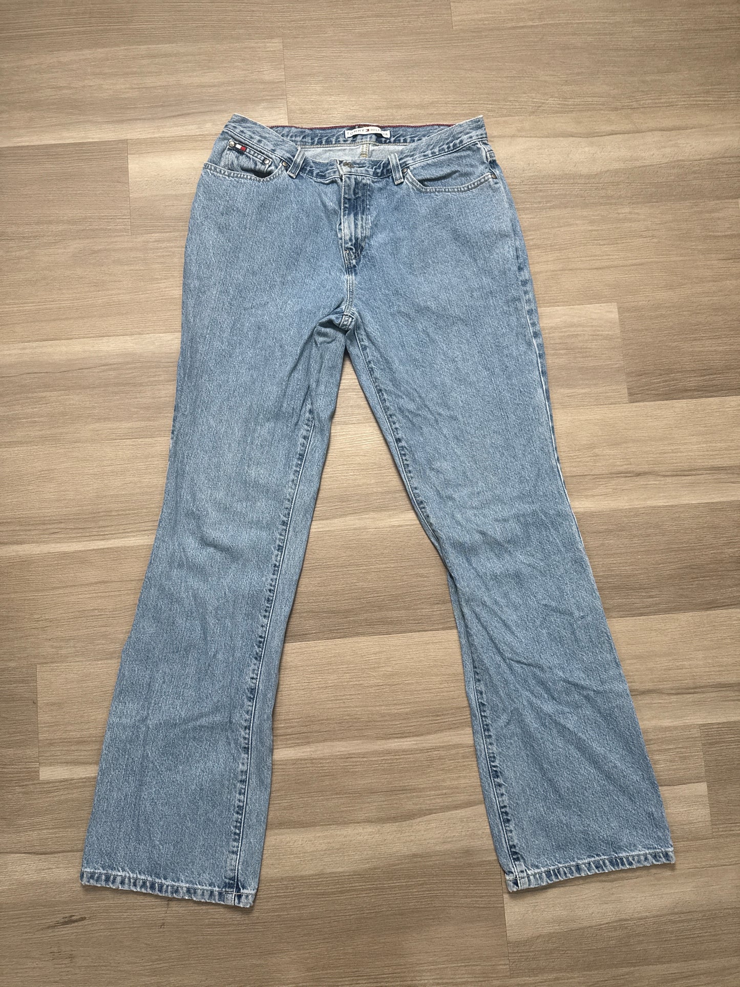 (10) Women Tommy Hilfiger Flared Denim Pants