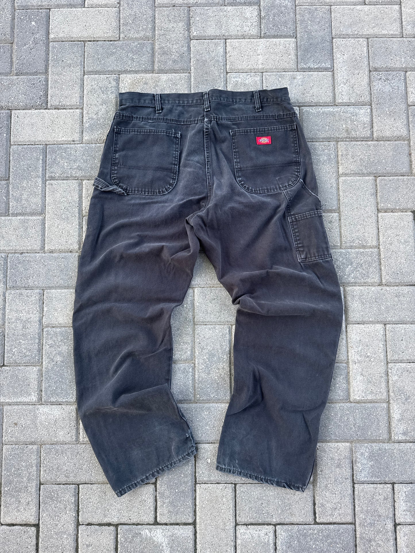 (38x32) Dickies Sun Faded Carpenter Denim Pants