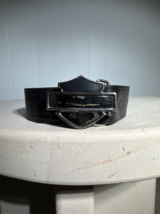 (L) Vintage Harley Davidson Belt
