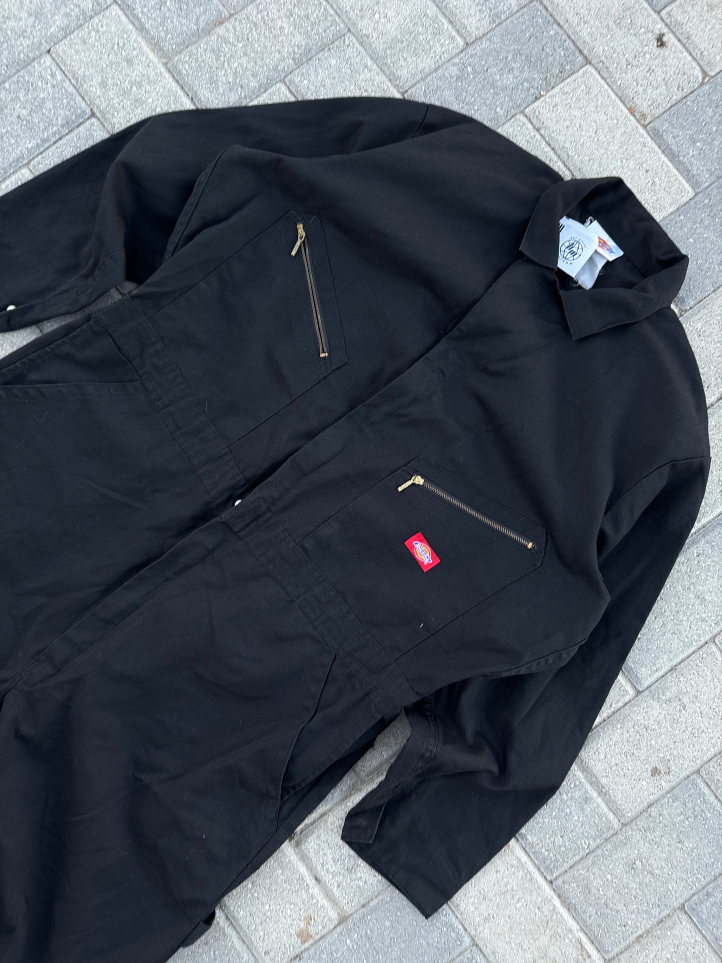 (XL) Vintage Dickies Black Coveralls