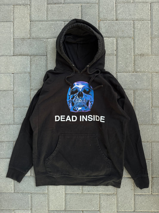 (L) Dead Inside Black Hoodie
