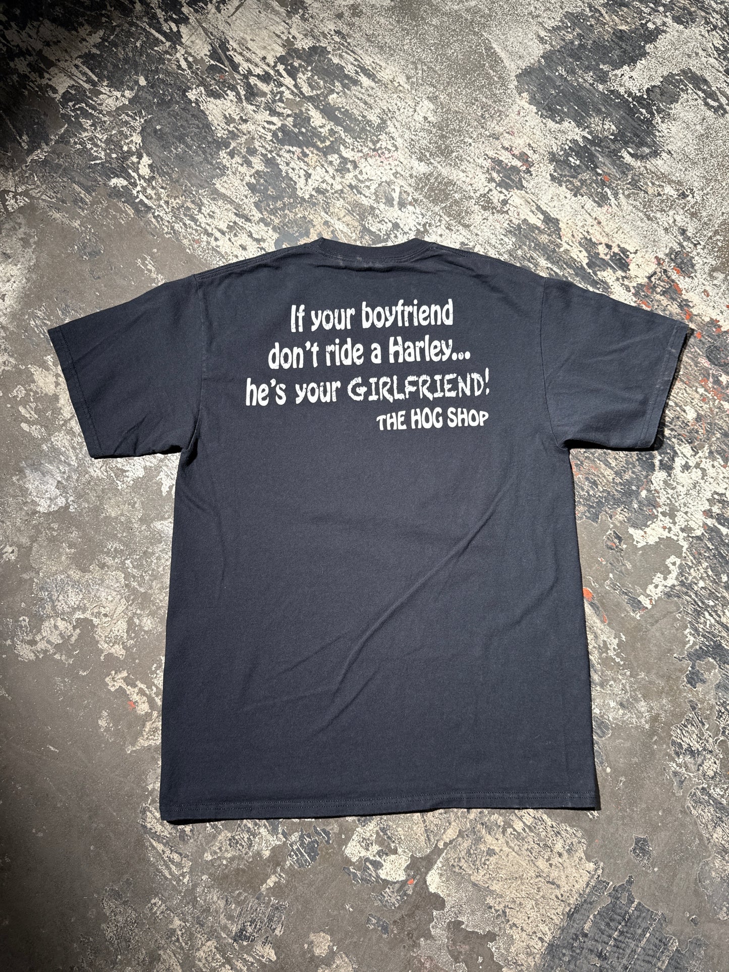 (M) Hog Shop Biker T-shirt
