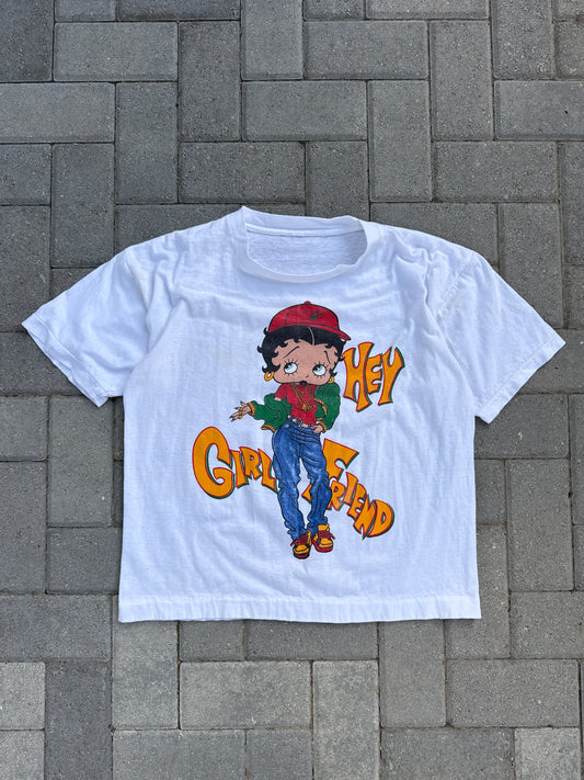 (S/M) 90s Betty Boop Girlfriend Boxy Tee