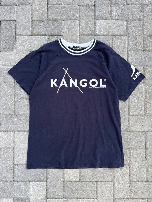 (L) Navy Kangol Tee