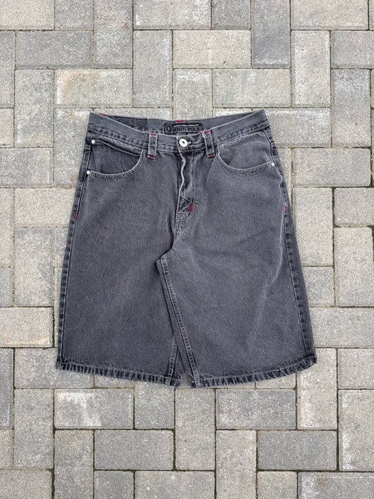 (36) SouthPole Embroidered Y2K Jorts