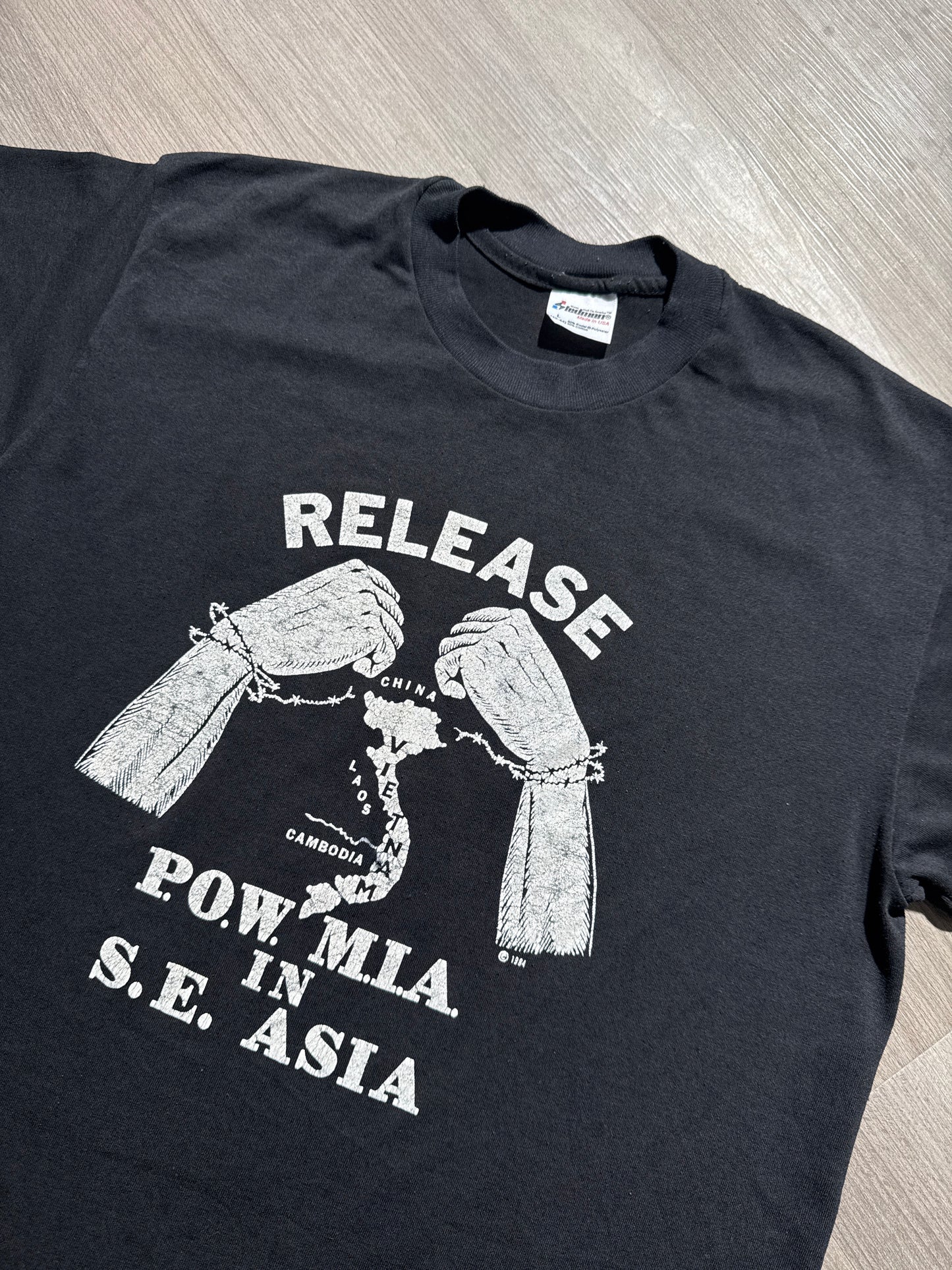(M/L) 80s POW MIA Military Vietnam