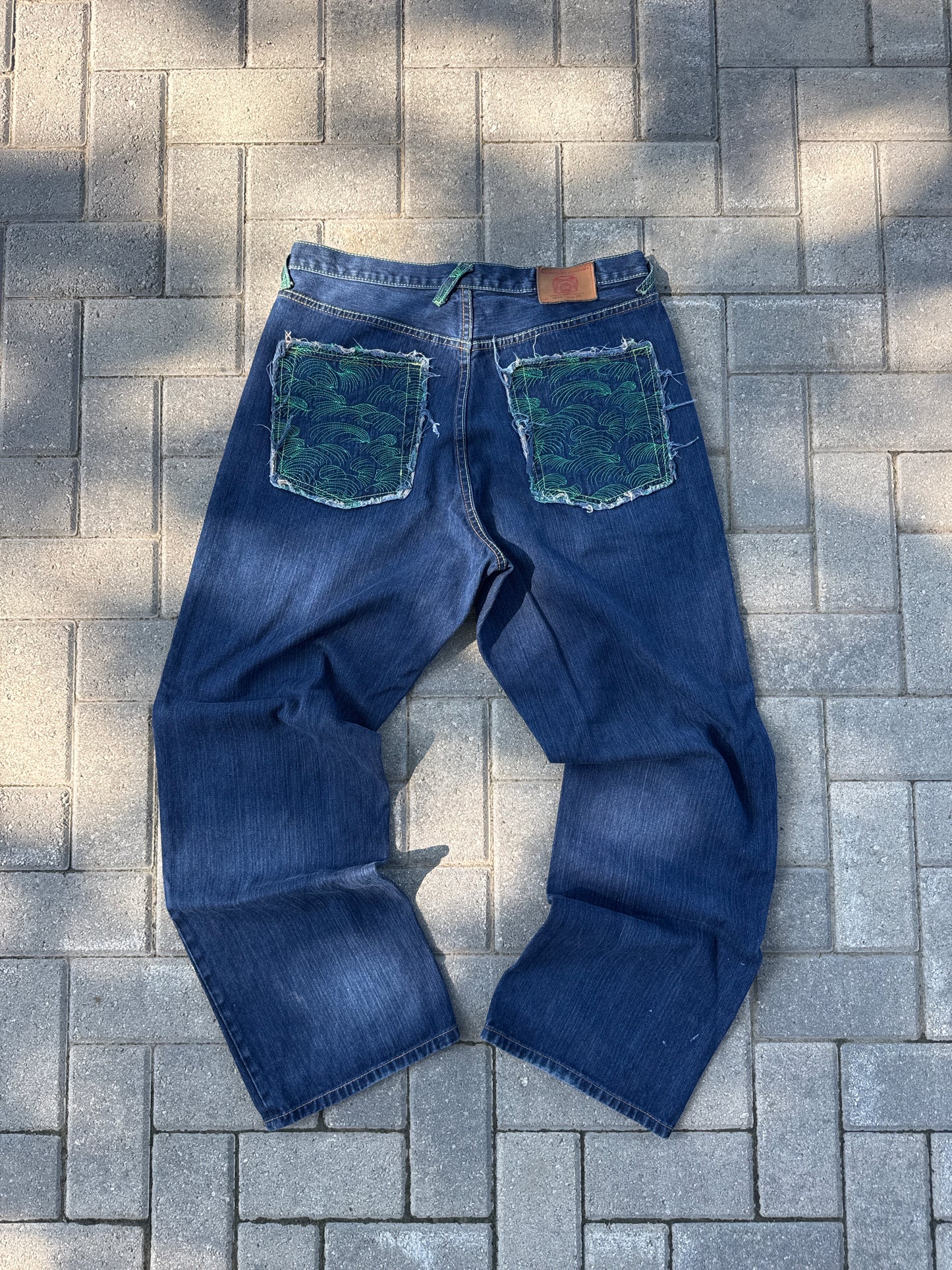 (36x34) Red Monkey Company Lot 1002 Y2K Denim Pants
