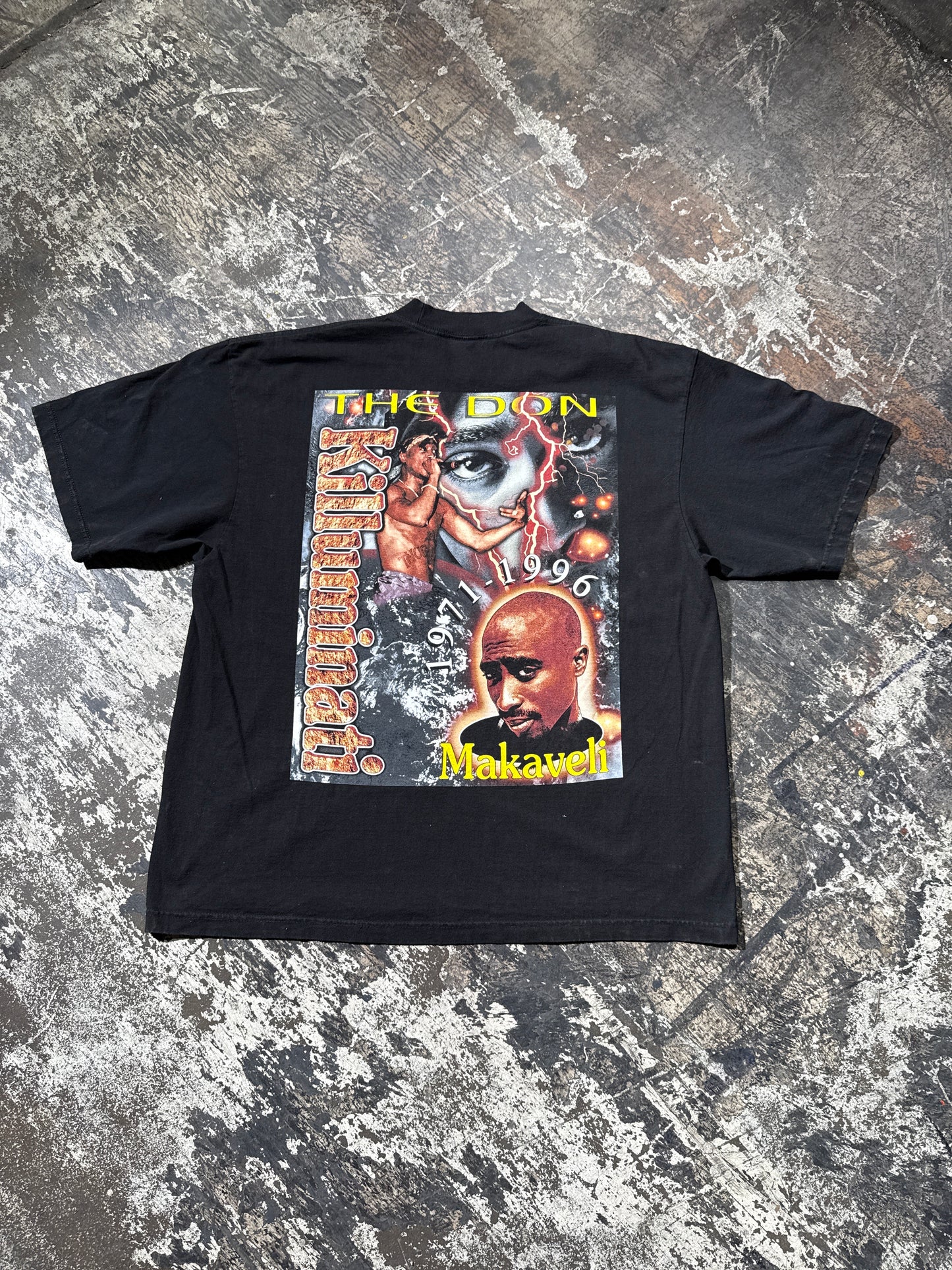 (XL) TUPAC SHAKUR Makaveli Rap Tee