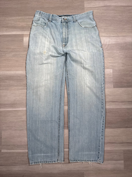 (38x34) Eckō Unltd. Baggy 5- Pocket Denims