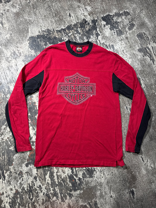 (XL) Red Harley Davidson Longsleeve