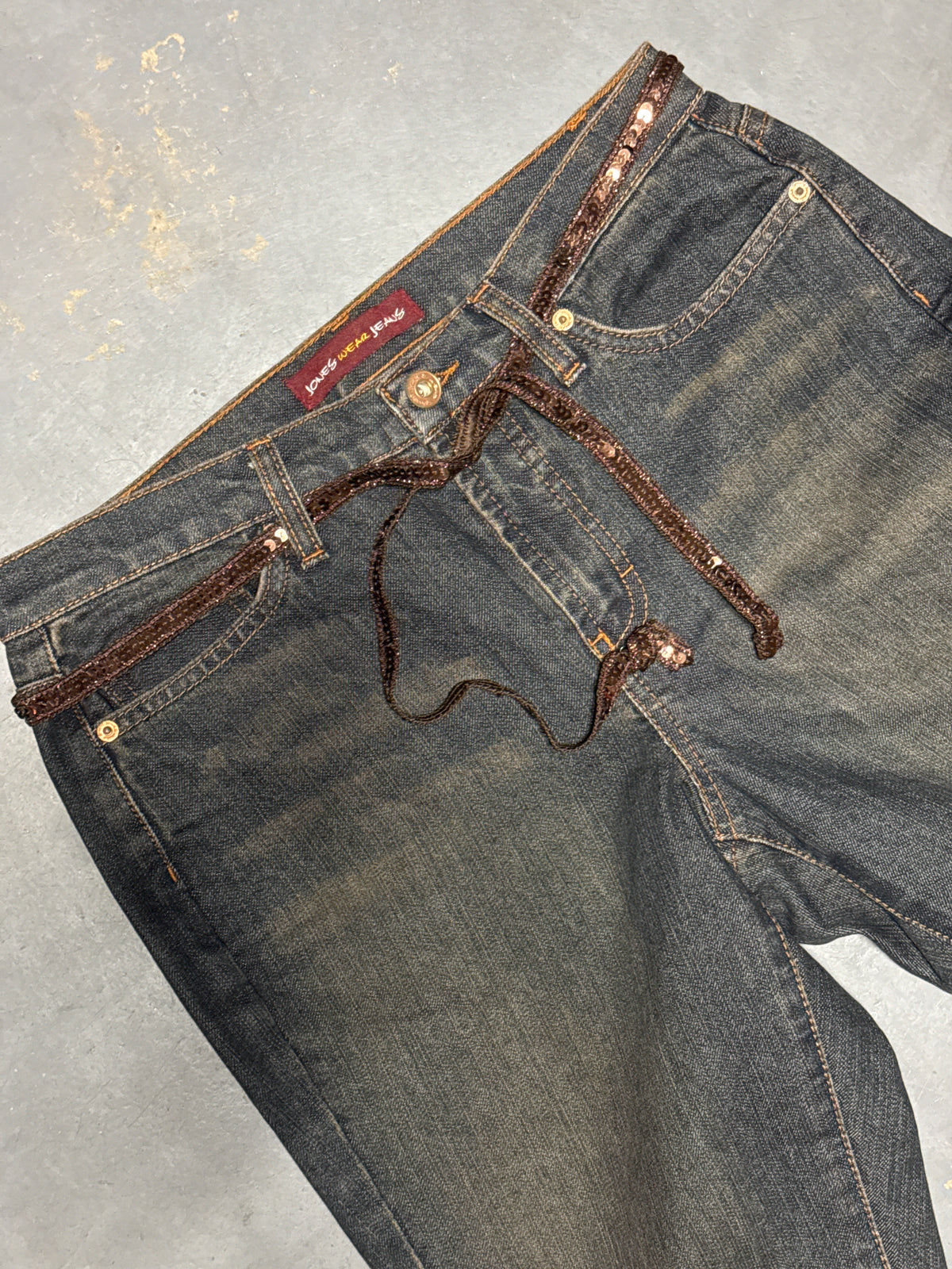 (28x34) Jones Wear Jeans Flare Denims