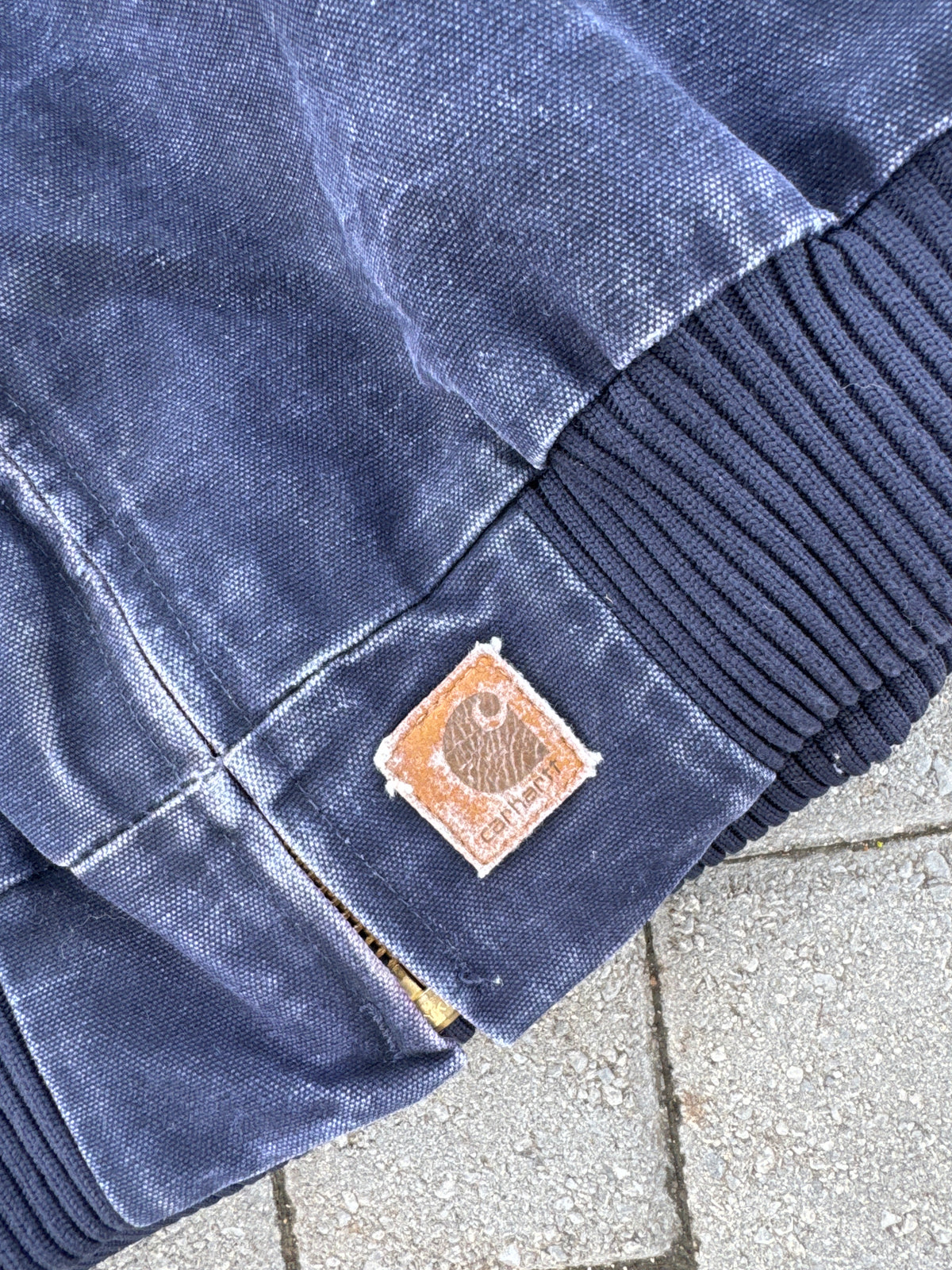 (3XL) Carhartt Bomber Canvas Blue Jacket
