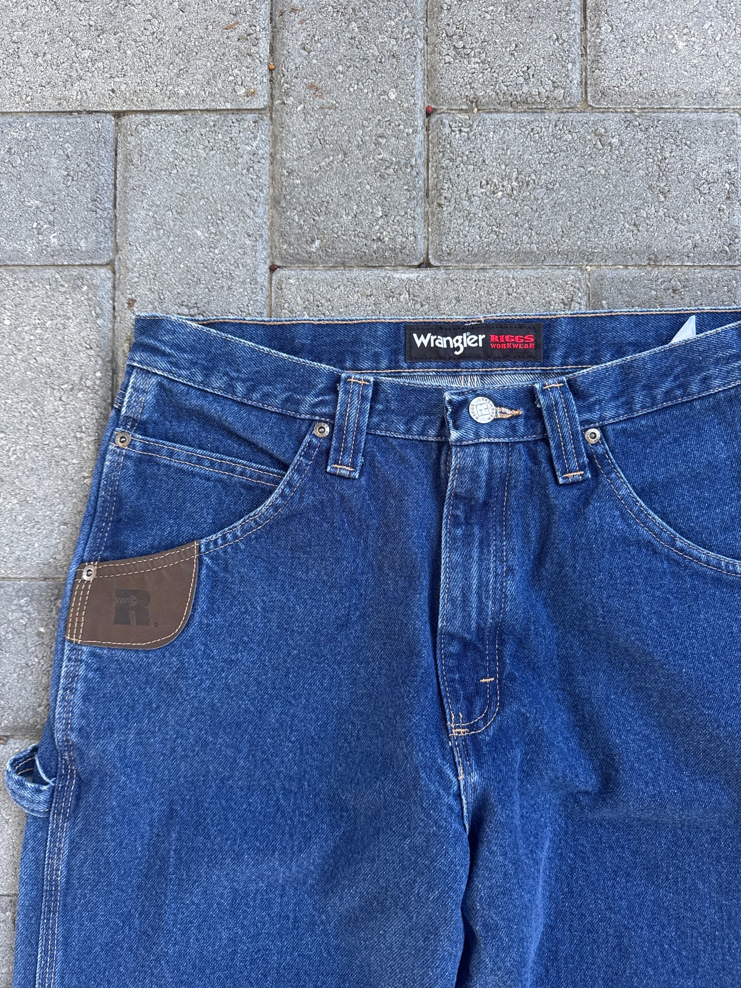 (32x34) Wrangler Riggs Carpenter Denim Pants