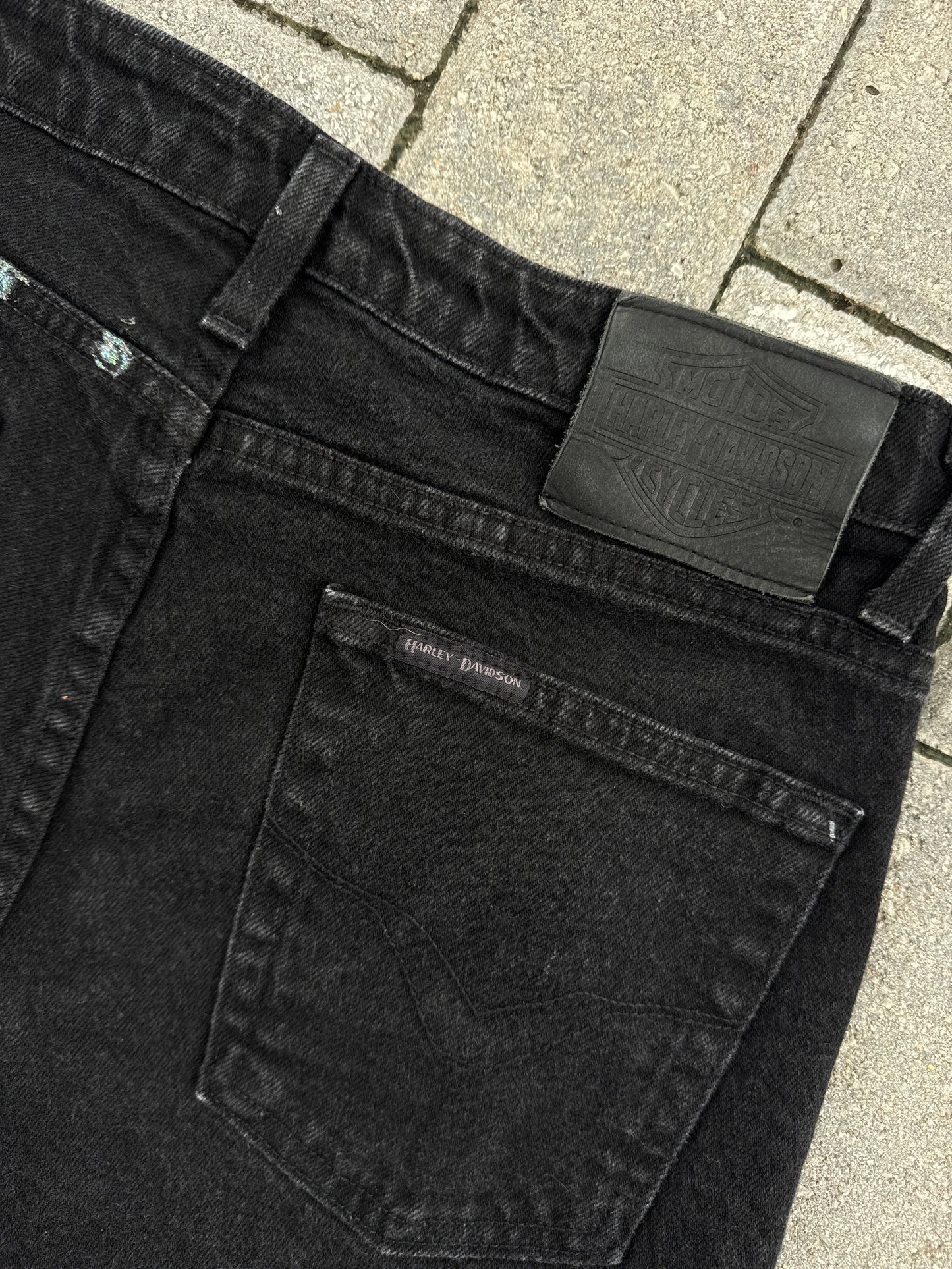 (12) Harley Davidson Cutoff Shorts