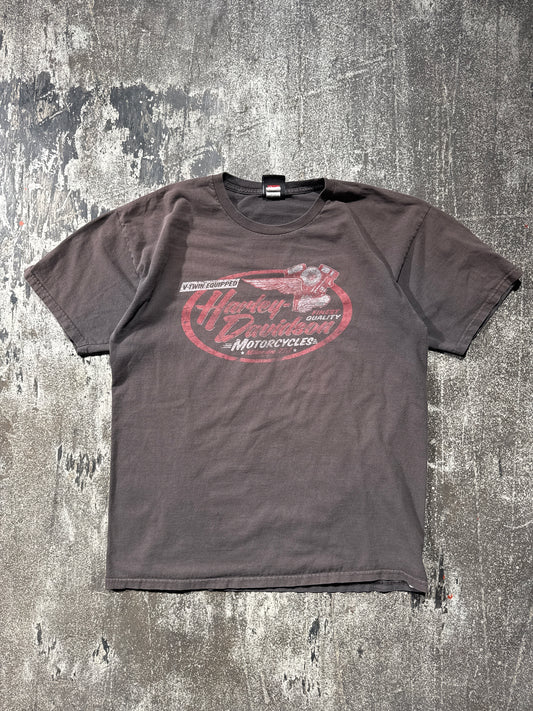 (L) Sun Faded Harley Davidson “Yokohama” Tee