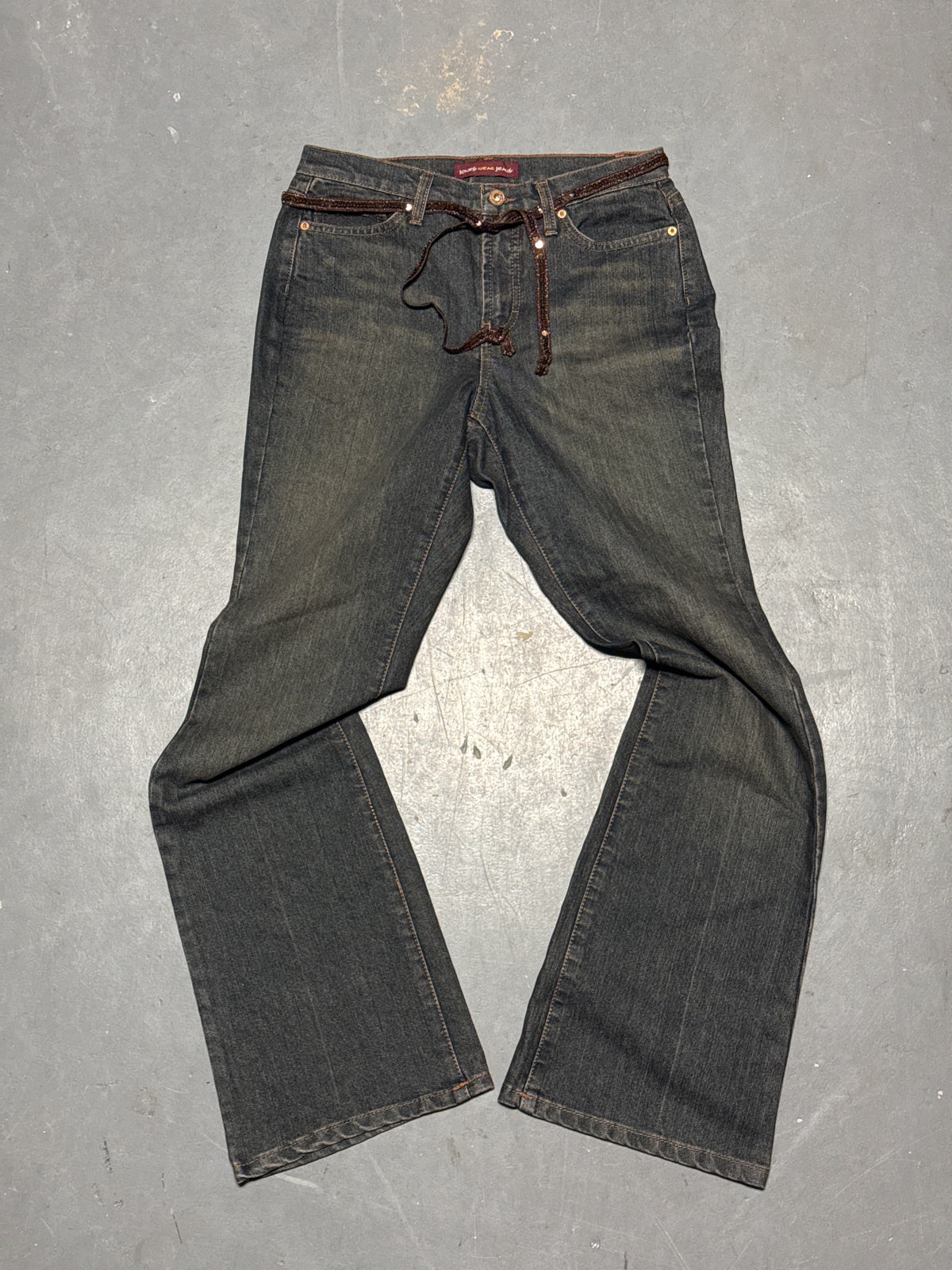 (28x34) Jones Wear Jeans Flare Denims