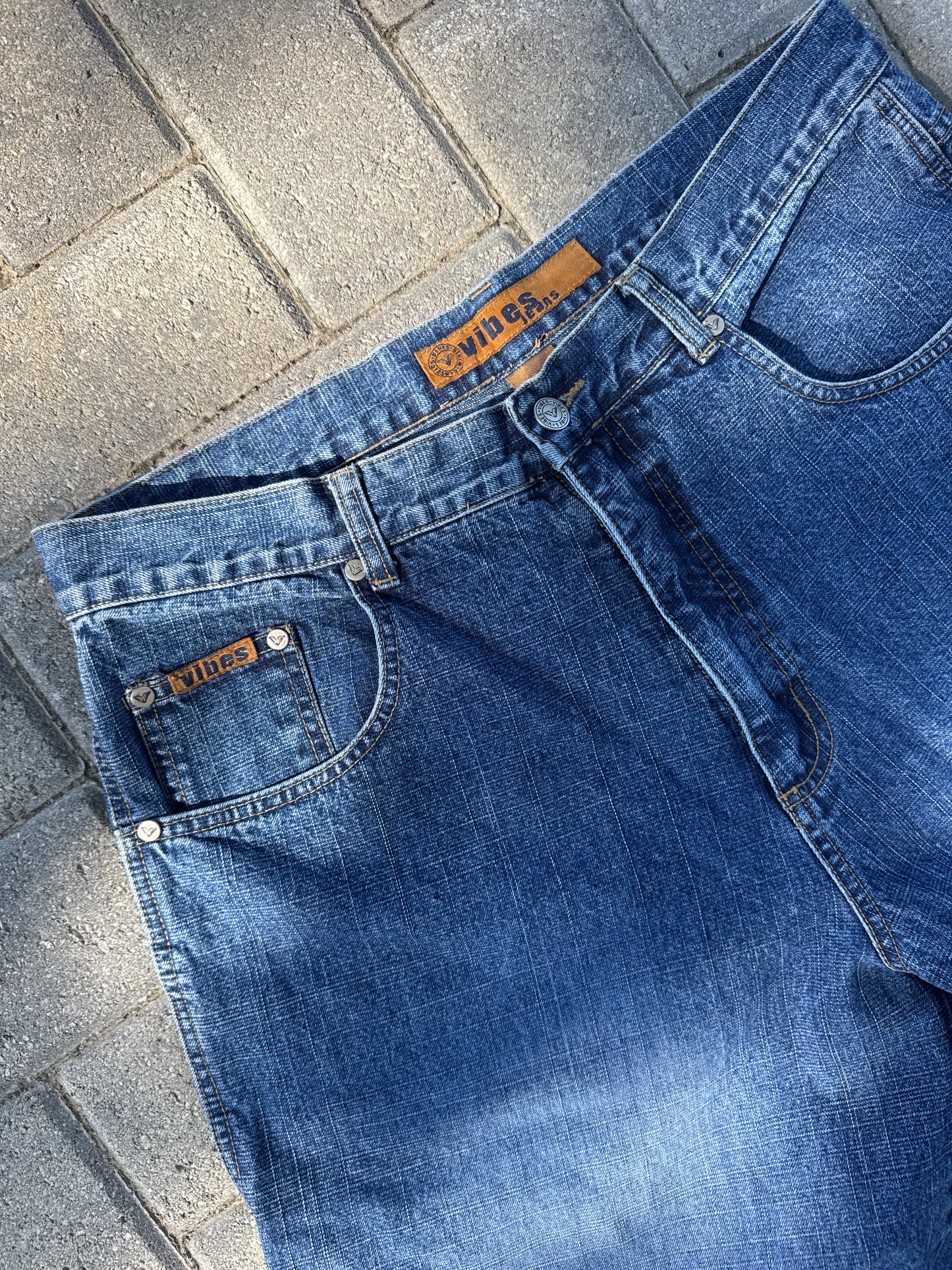 (36x34) Vibes Jeans Y2K CarpenterDenim Pants