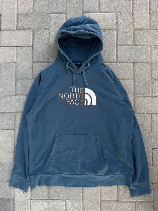 (XL) The North Face Blue Hoodie