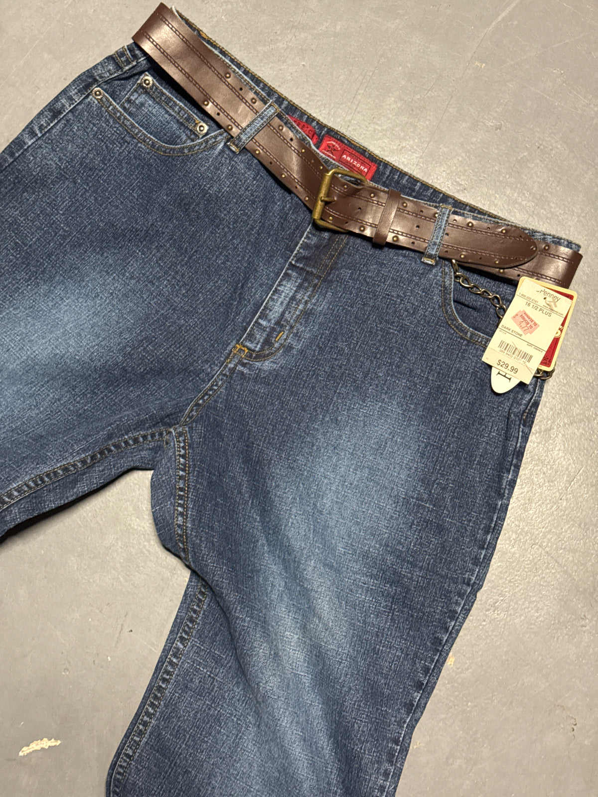 (30x30) Arizona Dark Stone Bootcut Brand New Denim
