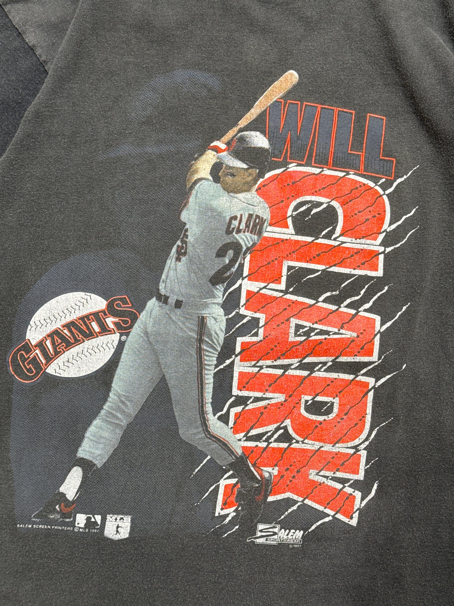 (L) Will Clark Giants Baseball Tee