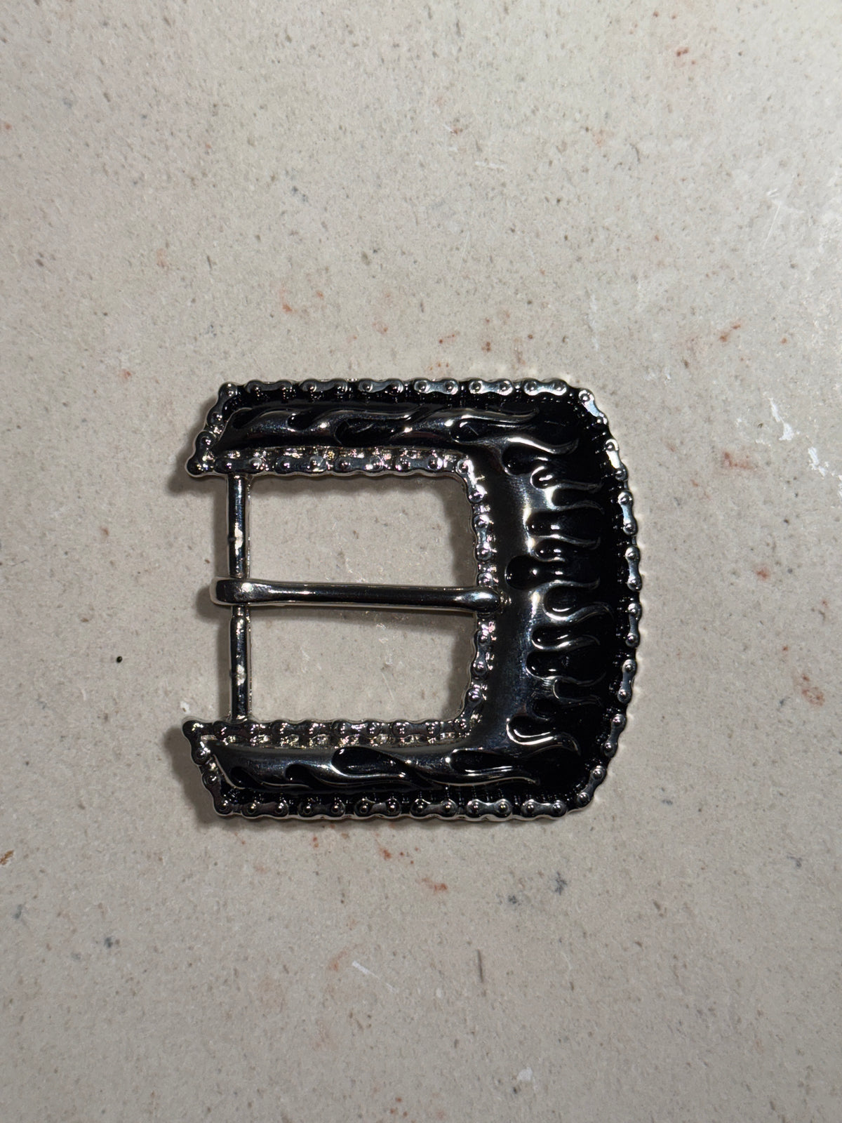 Flamed Belt Buckle