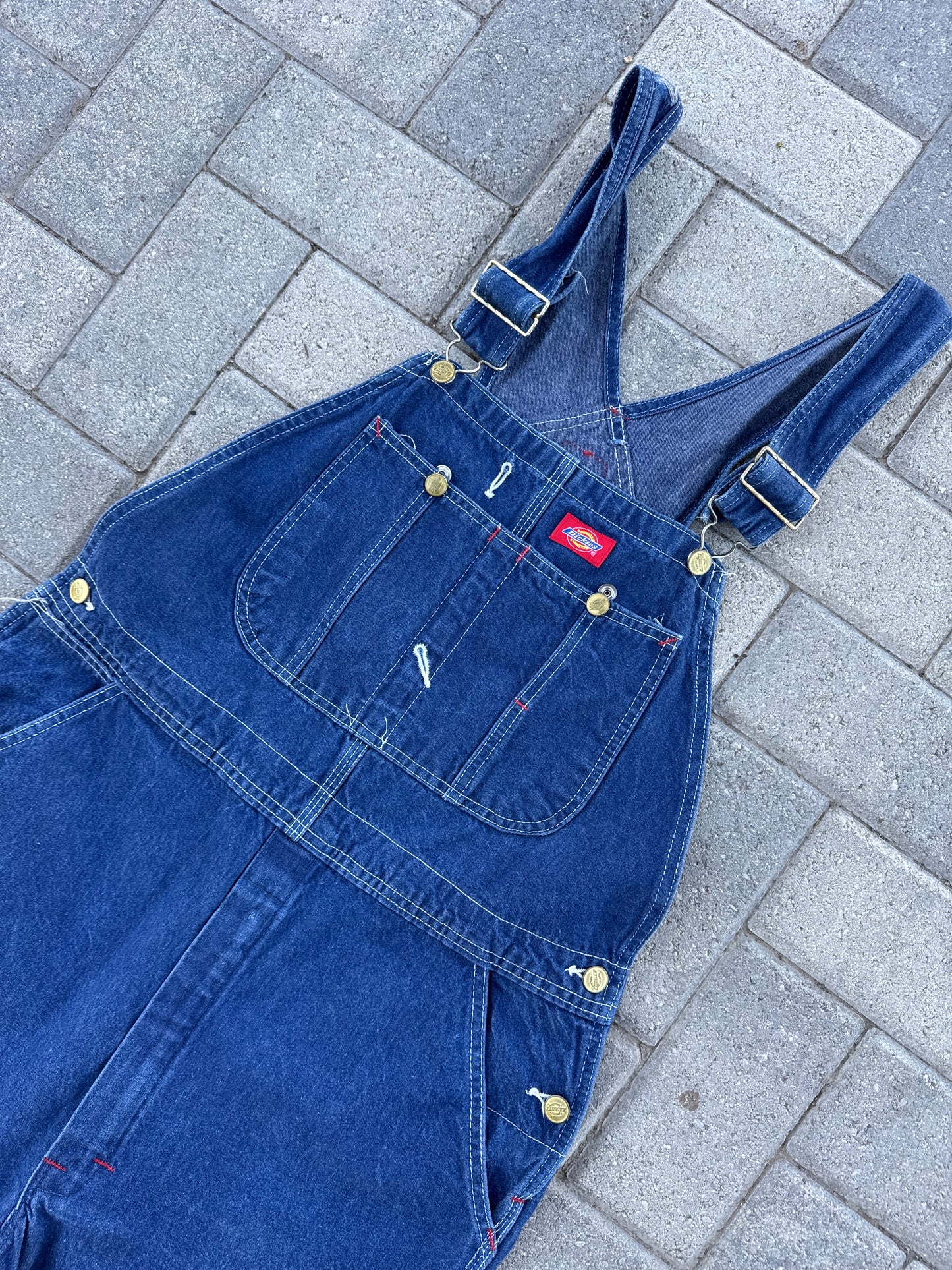 (36x32) Vintage Dickies Denim Overalls