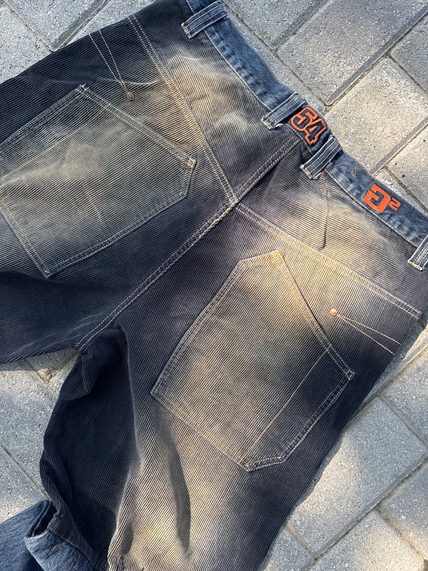 (36x34) Genetix Genes Y2K Denim Pants