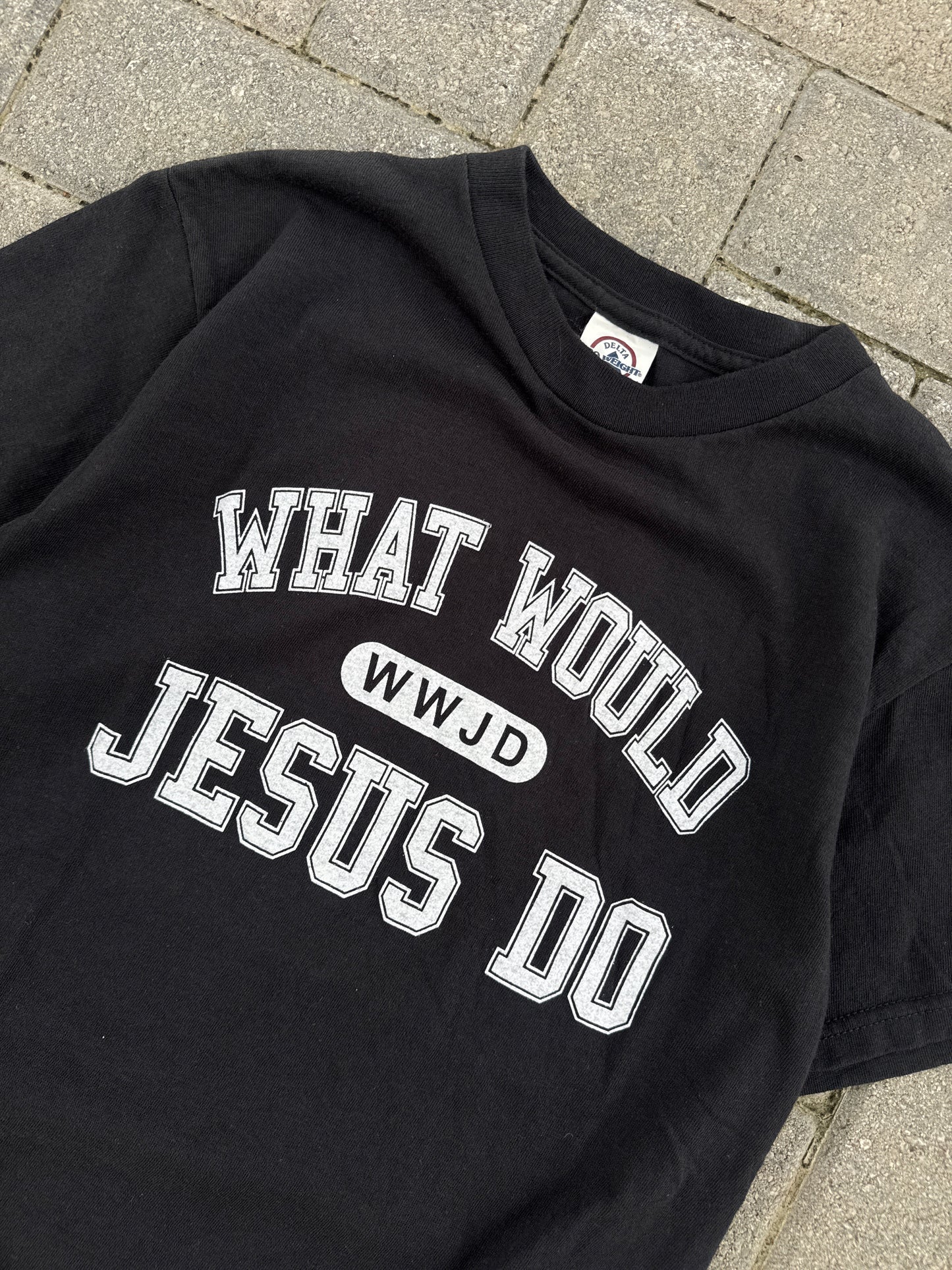 (S) Vintage What Would Jesus Do Tee