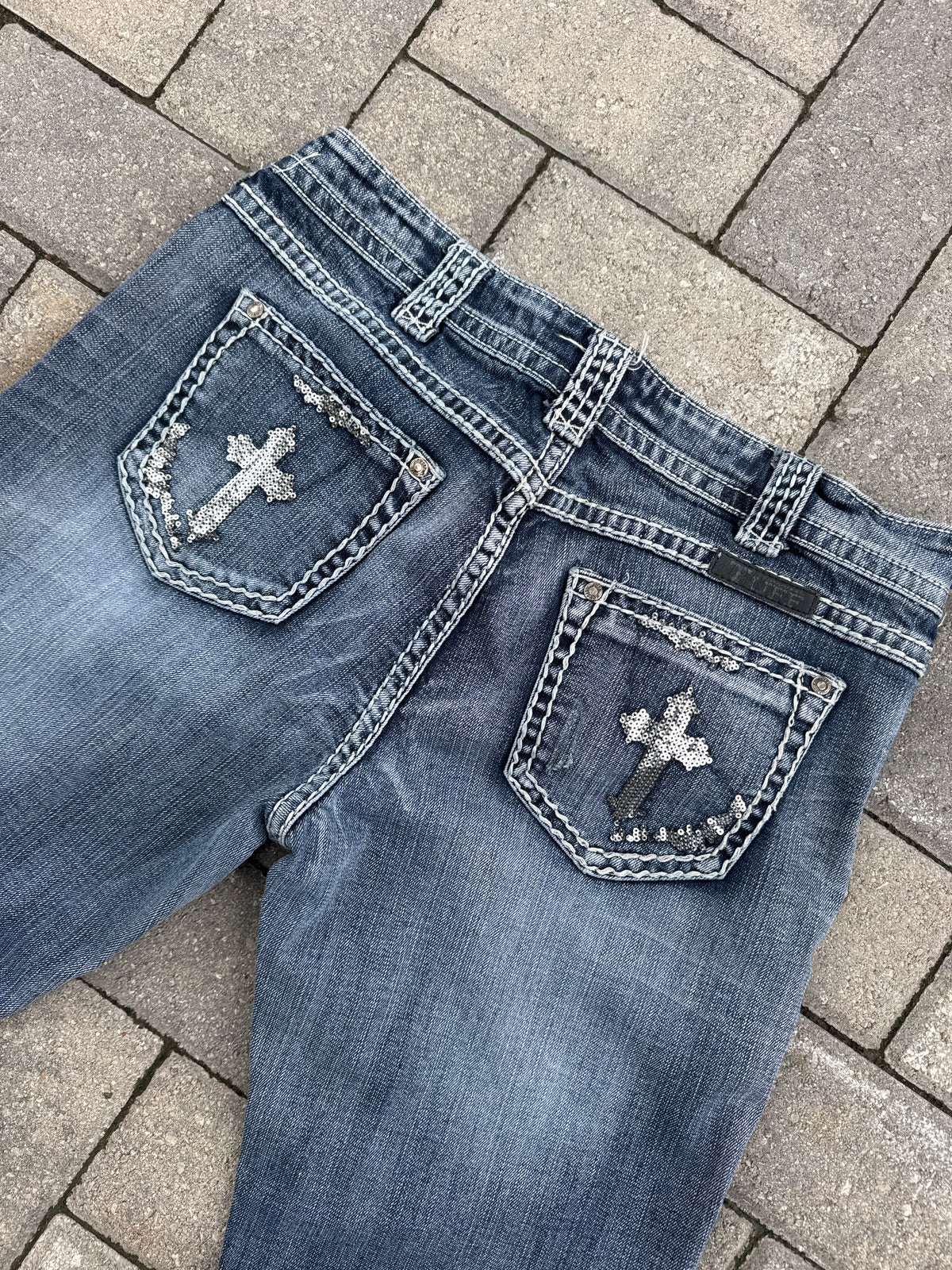 (29x33) Cowgirl Tuff Co. Western Denim Pants