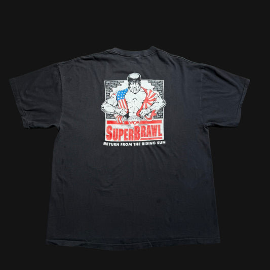 (L) 90s WCW SuperBrawl Official Crew Tee