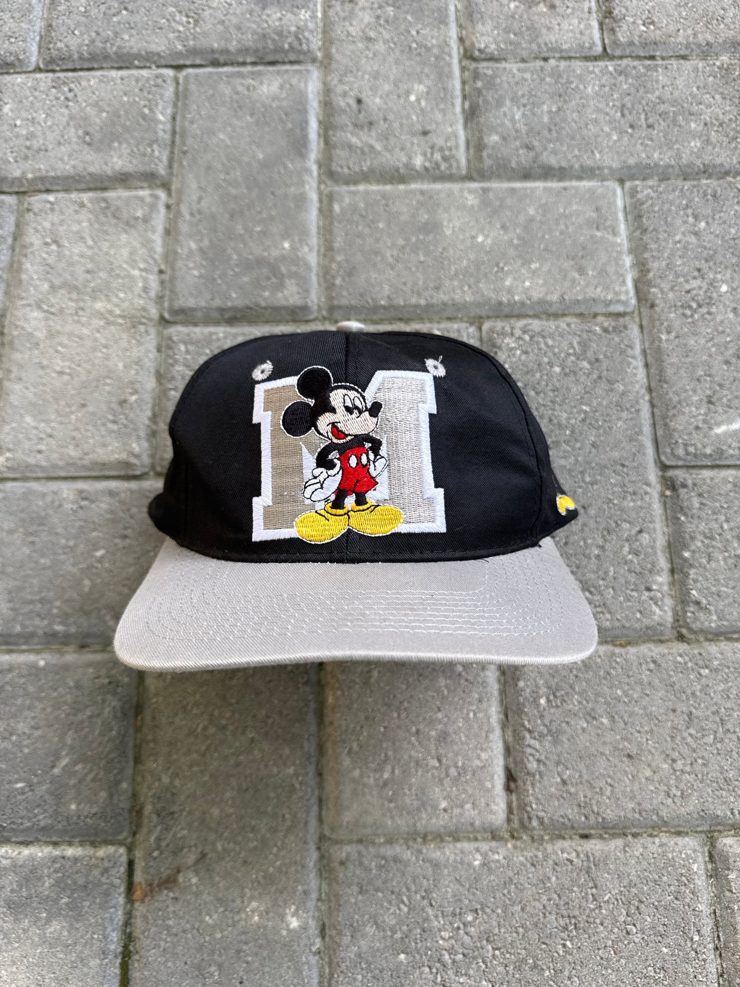 90s Varsity Mickey Mouse Snapback