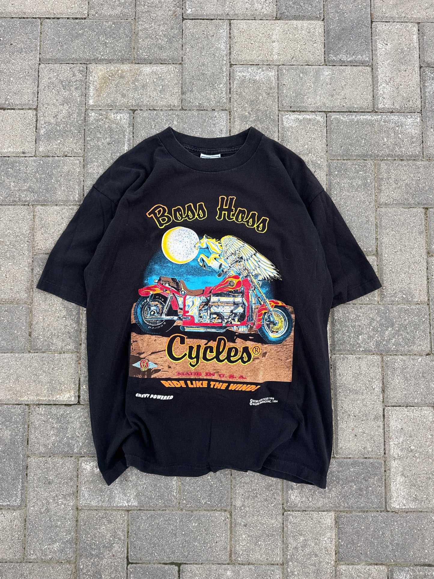 (L) Vintage Boss Hoss 94’ Tee
