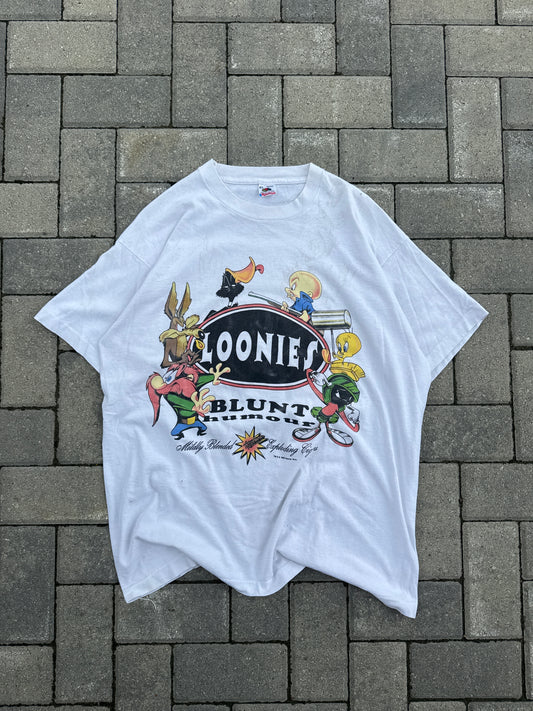 (XL) Vintage Loonies Blunt Humour Tee